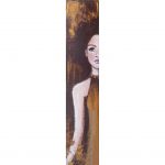 Caterina – Original: Acryl auf Leinwand – Kunstdruck: Latex auf Leinwand in Galeriequalität - Komplettansicht