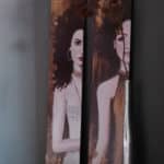 Gina & Caterina – Original: Acryl auf Leinwand – Kunstdruck: Latex auf Leinwand im Ambiente