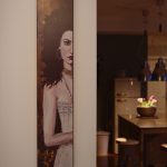 Gina – Original: Acryl auf Leinwand – Kunstdruck: Latex auf Leinwand in Galeriequalität im Ambiente